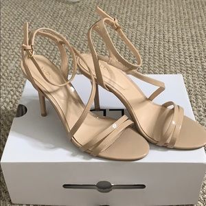 Strappy Nude Heel